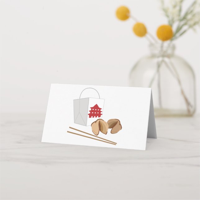 Tarjeta De Asiento Los chinos se llevan (Anverso)