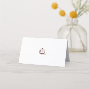Tarjeta De Asiento Magenta-rojo, Naranja amarillento decorativo