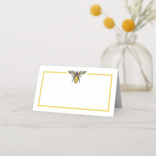 Tarjeta De Asiento Mami To Bee Bumblebee Wildflowers Baby Shower