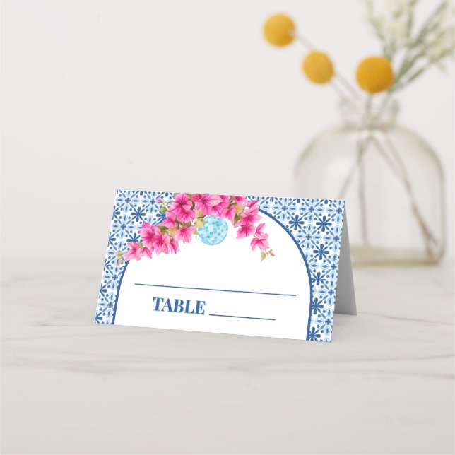 Tarjeta De Asiento ¡MAMMA MIA! Mesa (Anverso)