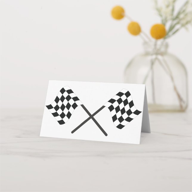 Tarjeta De Asiento Marcas de Carreras (Anverso)