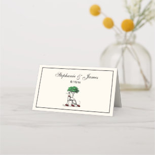 Tarjeta De Asiento Marioneta Greyhound Con Emblema Escudo Heráldico D