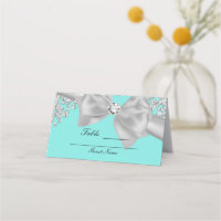 Mesa Glam Diamantes Arco Blanco Grande Azul
