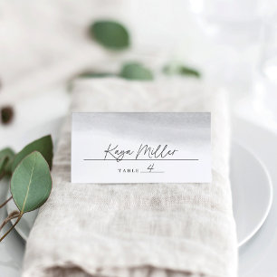 Tarjeta De Asiento Mist Boda Place Cards