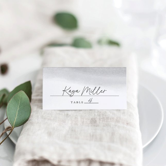 Tarjeta De Asiento Mist Boda Place Cards (Subido por el creador)