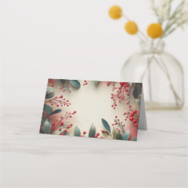 Tarjeta De Asiento Mistletoe