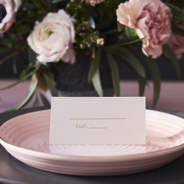 Tarjeta De Asiento Moderna boda elegante verde esmeralda negro