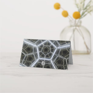 Tarjeta De Asiento Multidimensional de Sci-Fi