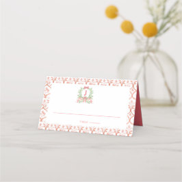 Tarjeta De Asiento Navidad Grandmillennial