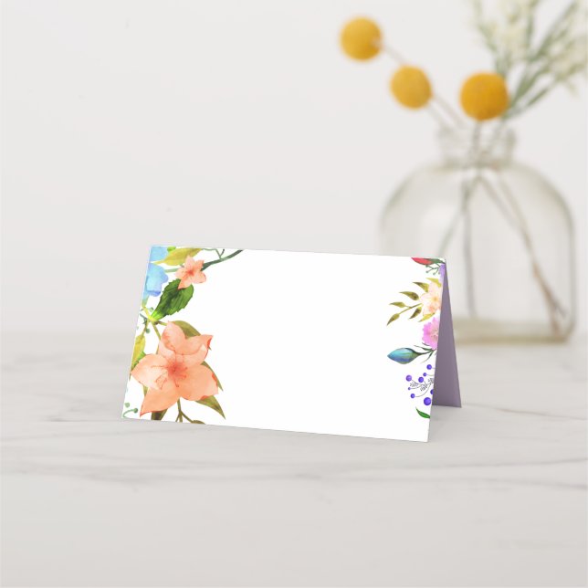 Tarjeta De Asiento Nefeli Place Card (Anverso)