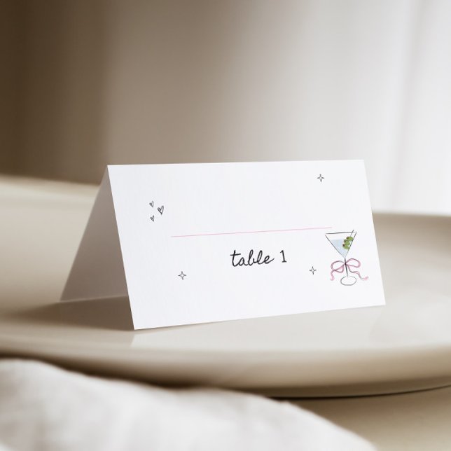 Tarjeta De Asiento Novia En Una Ducha Bridal De Tini Bit (Subido por el creador)