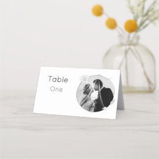 Tarjeta De Asiento Novia y Groom