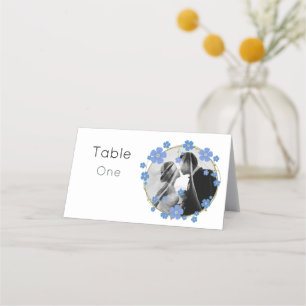 Tarjeta De Asiento Novia y Groom