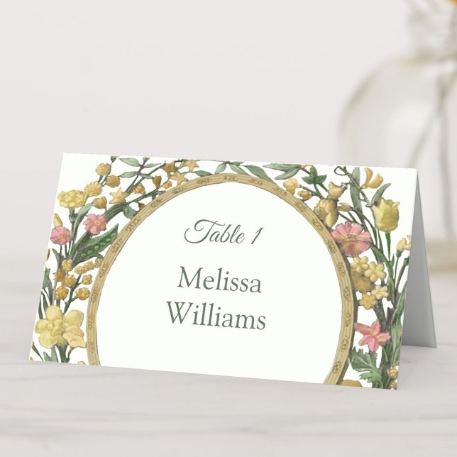 Tarjeta De Asiento Número de mesa de bodas (Subido por el creador)