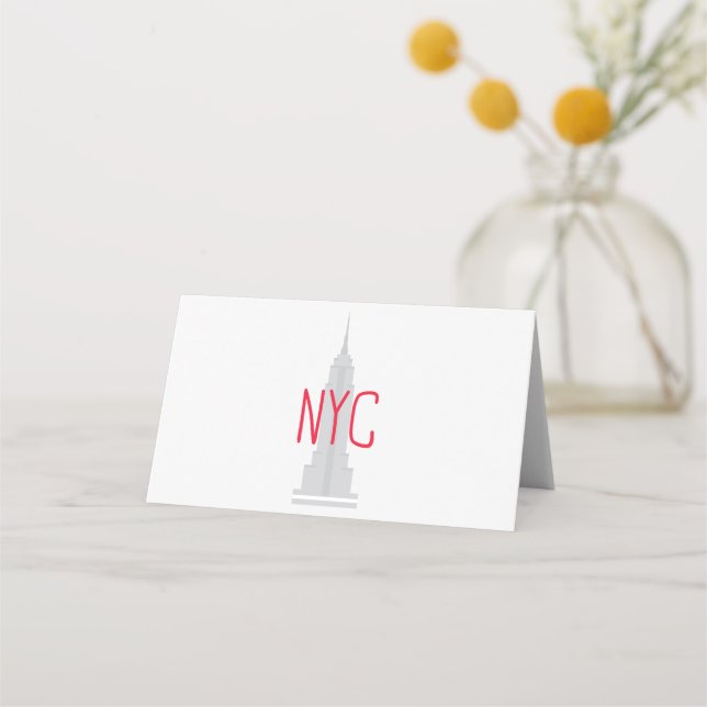 TARJETA DE ASIENTO NYC (Anverso)