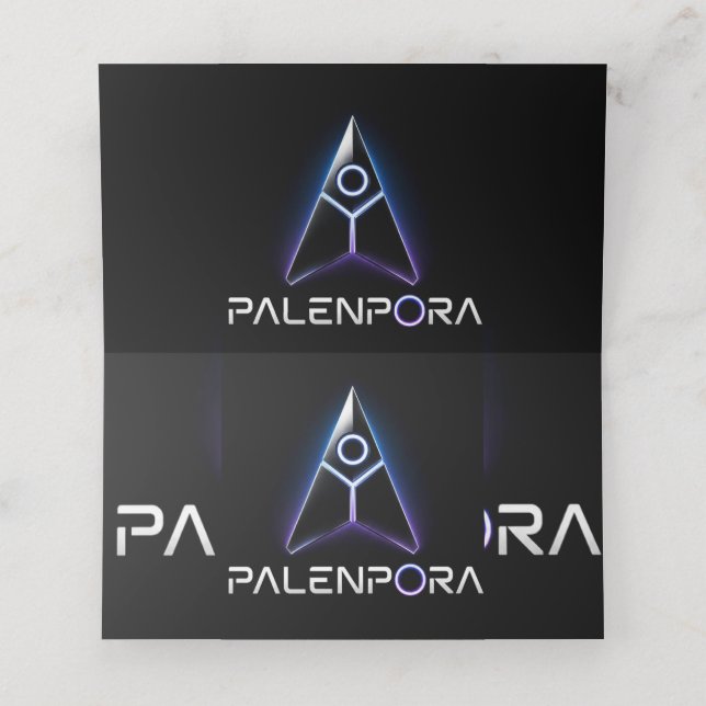 Tarjeta De Asiento Palenpora (Interior desplegado)