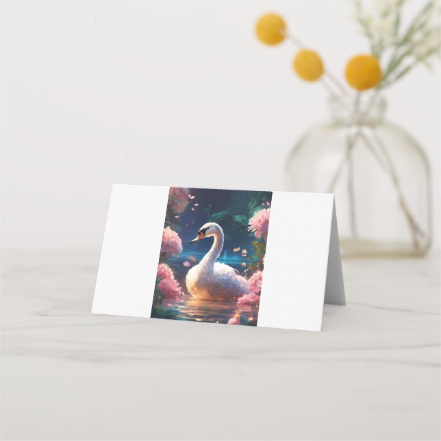 Tarjeta De Asiento Pantalones cortos de dragón chinos - audaces, eleg (Anverso)