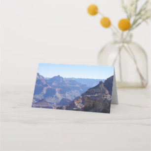 Tarjeta De Asiento Parque Nacional del Gran Cánion, borde sur        