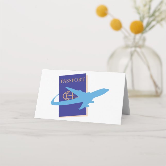 Tarjeta De Asiento Pasaporte (Anverso)