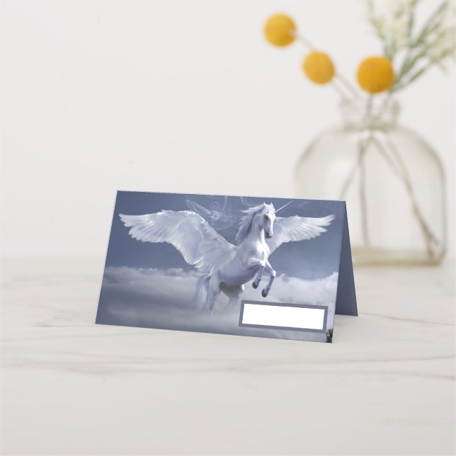 Tarjeta De Asiento Pegaso en vuelo      (Anverso)