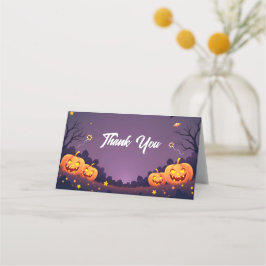 Tarjeta De Asiento Pequeño Boo Gracias Cargar