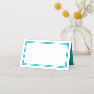 Tarjeta De Asiento Personalizado Color Moderno Bordes Clásicos