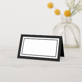 Tarjeta De Asiento Personalizado Colores Centro blanco clásico modern