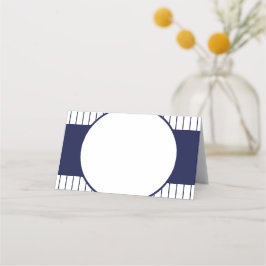 Tarjeta De Asiento Pinstripe New York Place Cards