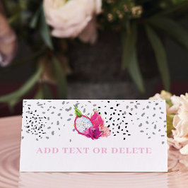 Tarjeta De Asiento Pitaya Dragon Fruta Elegante Bebé Rocido