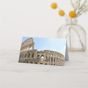 Tarjeta De Asiento Postales de Colesseum