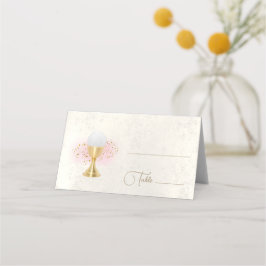 Tarjeta De Asiento Primera Comunión