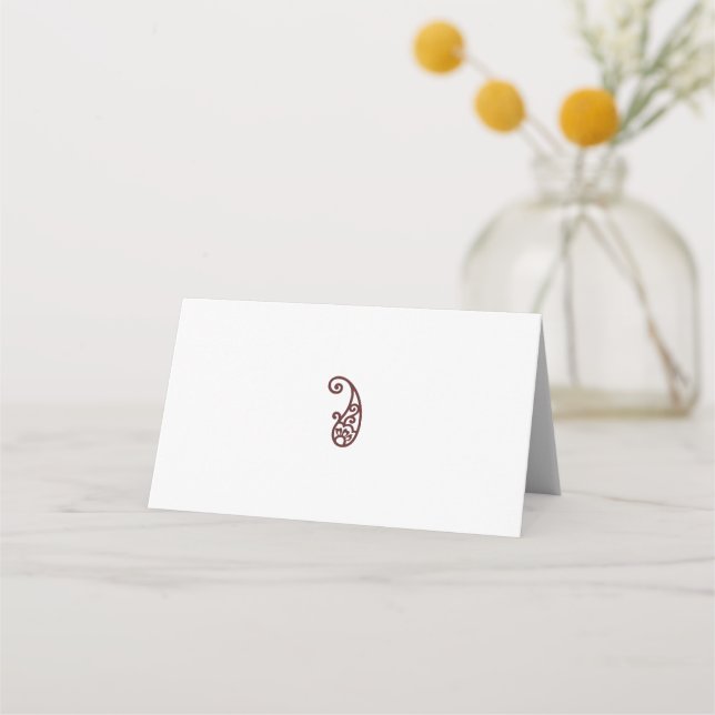 Tarjeta De Asiento Punto rojo (Anverso)