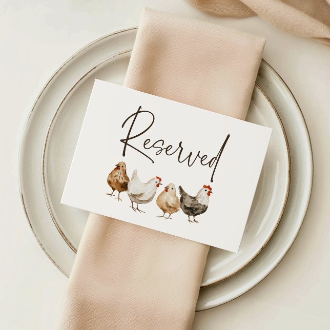 Tarjeta de Asiento Reservado para Invitado de Boda (Subido por el creador)