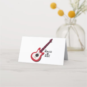 Tarjeta De Asiento Rock and Roll