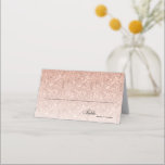 Tarjeta De Asiento Rosa Purpurina de oro moderno Bat Mitzvah Place Ca<br><div class="desc">Esta moderna tarjeta purpurina tiene un purpurina falso en la parte delantera con un área para que escribas en los nombres y números de la mesa (a mano). El reverso presenta el mismo patrón de purpurina con su evento y fecha. Utilice el formulario de plantilla para agregar su propia información....</div>