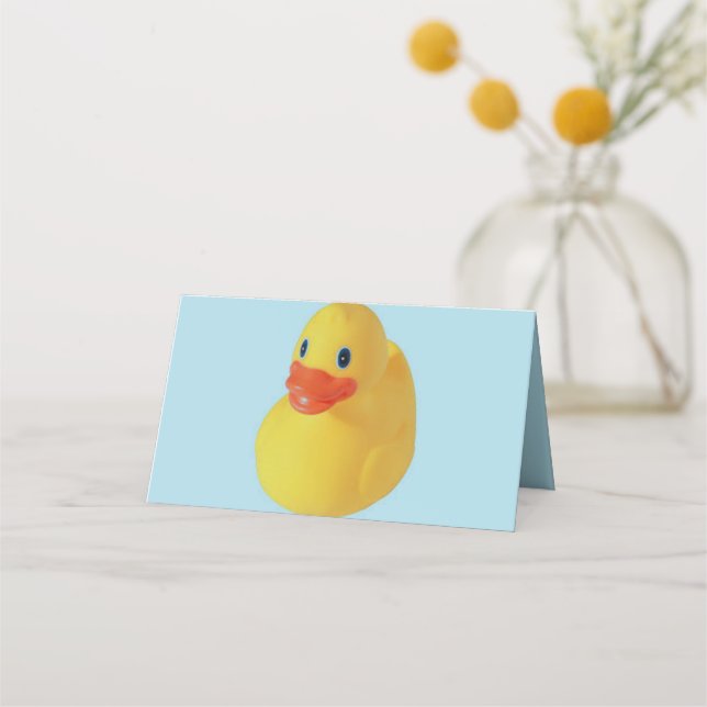 Tarjeta De Asiento Rubber Ducky (Anverso)