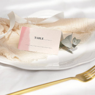 Tarjeta De Asiento Rubor & Bloom Boda de fotografías en negrita plega