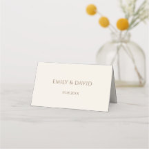 Rufous Hummingbirds Boda Place Card