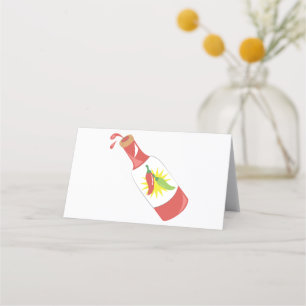 Tarjeta De Asiento Salsa caliente