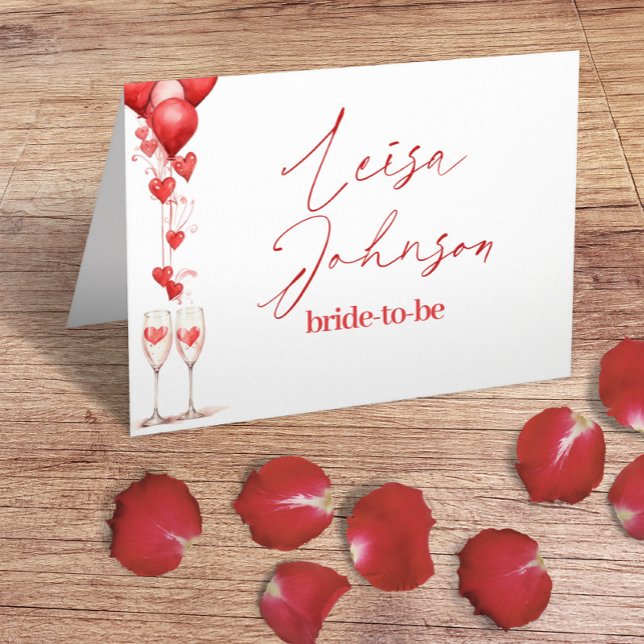 Tarjeta De Asiento Saludos para amar a la Boda y ducha nupcial (Subido por el creador)