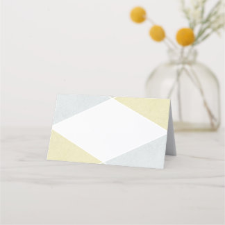 Tarjeta De Asiento Silver Gold Metalizado look Industrial Moda Boda