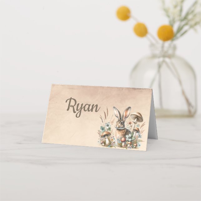 Tarjeta De Asiento Spring Jack Rabbit (Anverso)