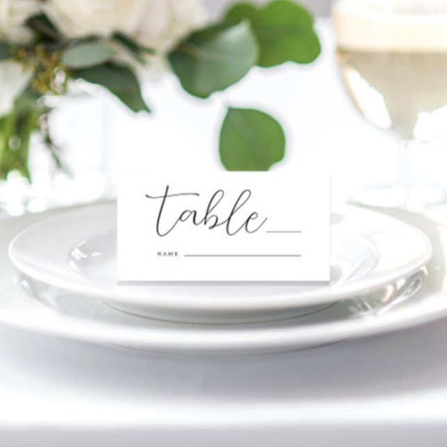 Tarjeta De Asiento Tabla de Bodas de caligrafía rusa (Subido por el creador)