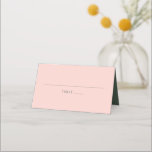 Tarjeta De Asiento Tipografía audaz Bat verde rosa moderno Mitzvah<br><div class="desc">Audaz tipografía Rubor Pink and Forest Green Simple Minimalista Bat Moderno Mitzvah Place Card</div>