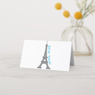 Tarjeta De Asiento Torre Eiffel
