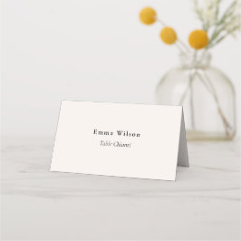 Tarjeta De Asiento Tuscany Destination Wedding Escort