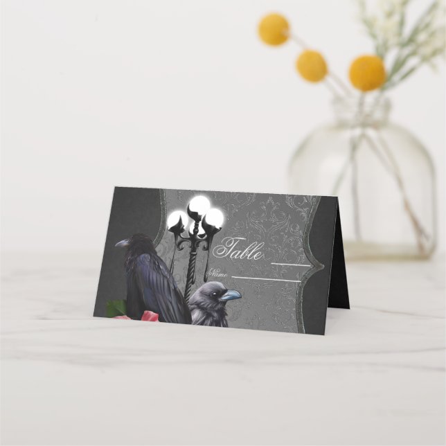 Tarjeta De Asiento Un boda único (Anverso)