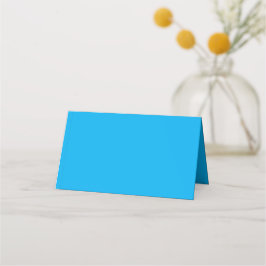 Tarjeta De Asiento un cielo azul con un avión