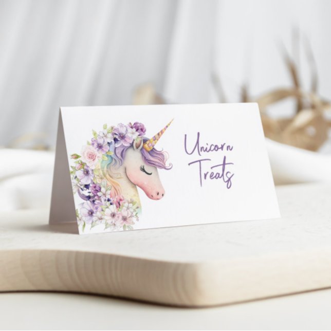Tarjeta De Asiento Unicornio mágico (Subido por el creador)