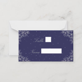 Tarjeta De Asiento Venue del Boda floral plateado Ornate